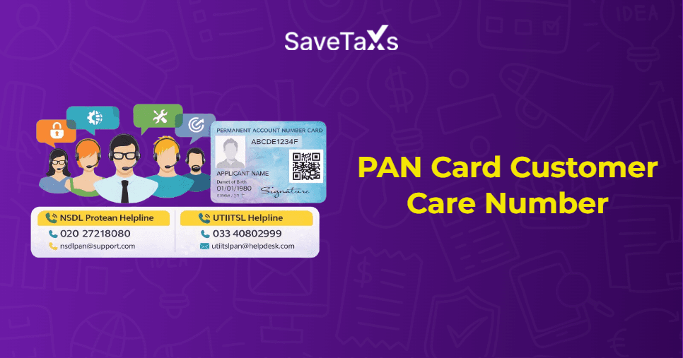 PAN Card Customer Care  Number