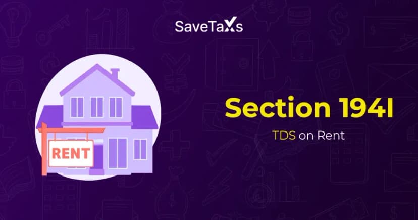 Section 194I - TDS on Rent