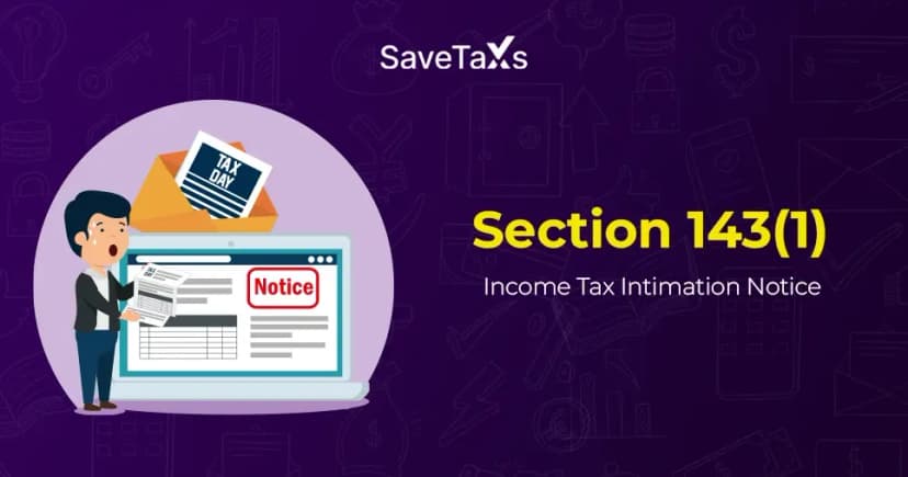 Intimation Under Section 143(1) of Income Tax Act – ITR Intimation Password
