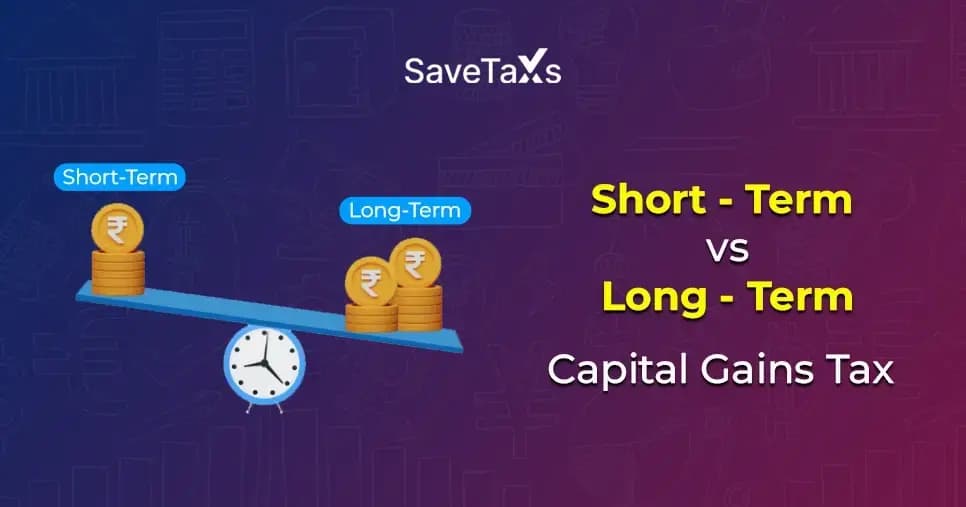 short-term vs long-term capital gains taxes