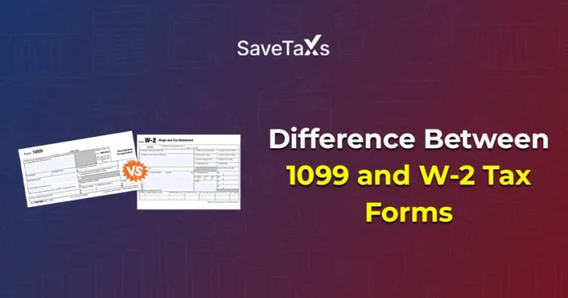 What Is The Difference Between a 1099 and a W-2 Tax Forms