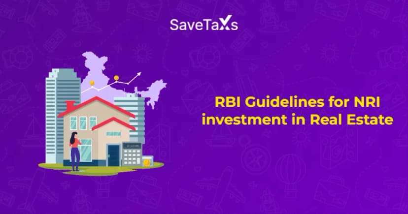 RBI Guidelines for NRI investment in Real Estate