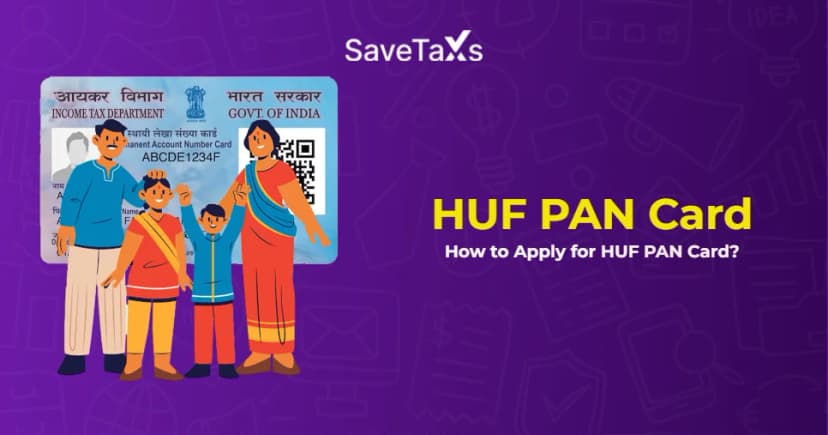 PAN Card For HUF (Hindu Undivided Family)