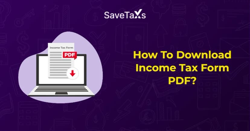 How To Download Income Tax Form PDF?