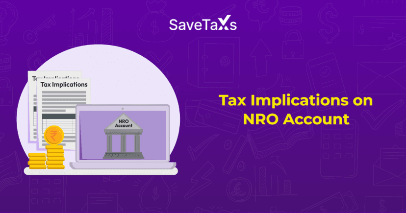 Tax Implications on NRO Account