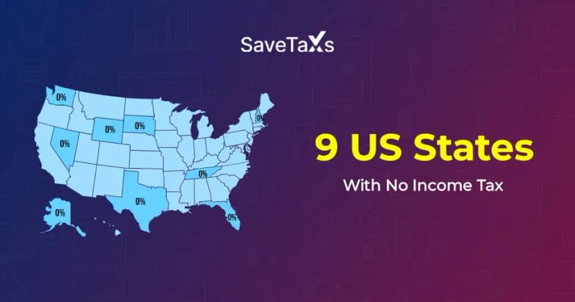 9 US States With No Income Tax