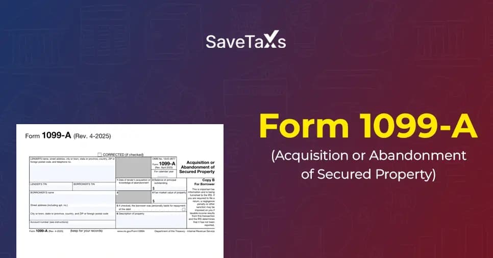 Form 1099-A