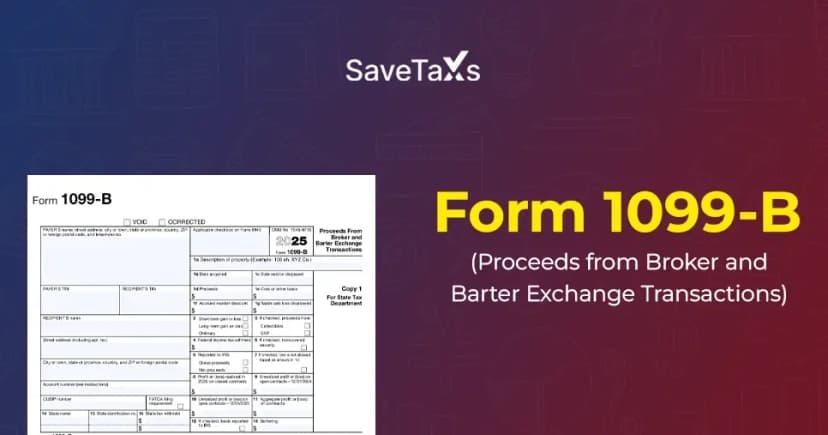 Form 1099-B: Proceeds from Broker Transactions