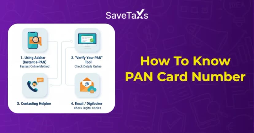 How to Know Your PAN Number Using Simple Methods